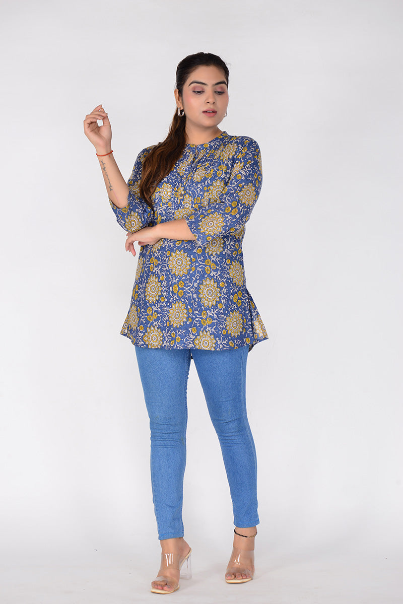 Ethnic wear sale with jeans